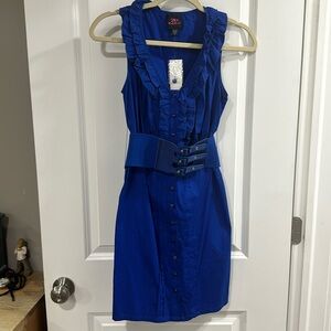 NEW Royal blue Bebe dress